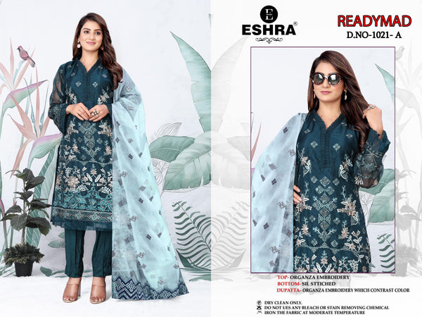 ESHRA READTMADE PAKISTANI SUIT- 1021