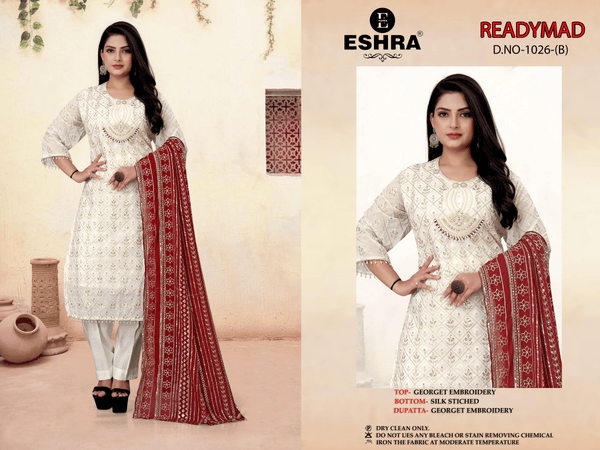 ESHRA READYMADE PAKISTANI SUIT- 1026